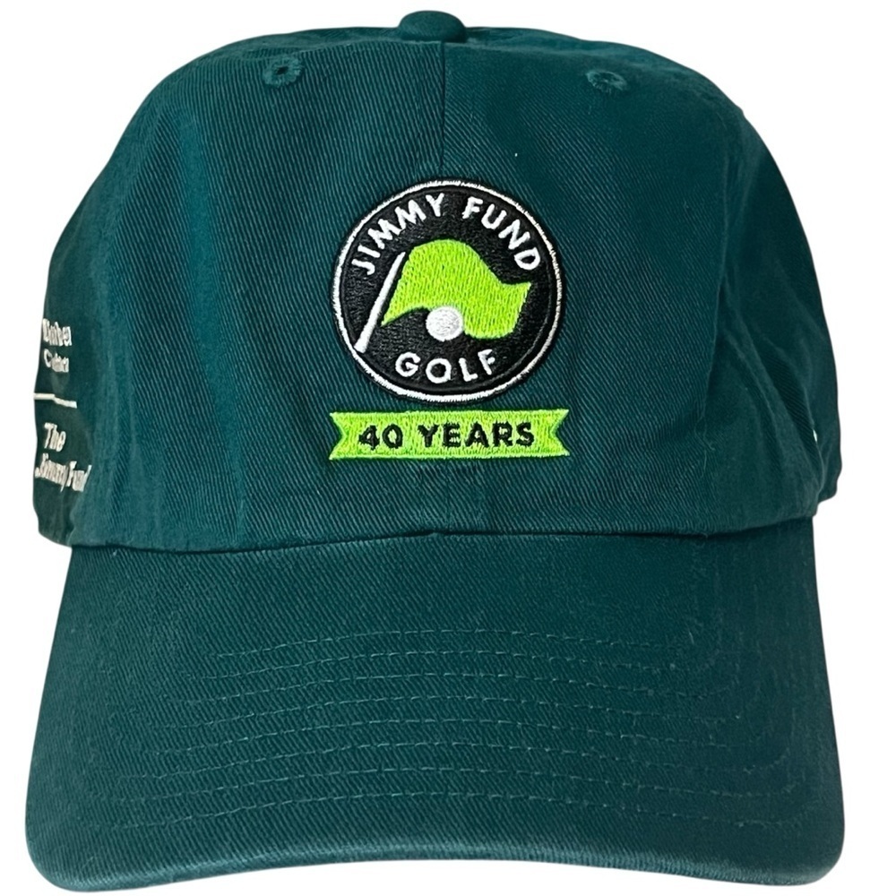 Jimmy Fund 40 Years Adjustable Green Golf Ball Cap by '47 Brand